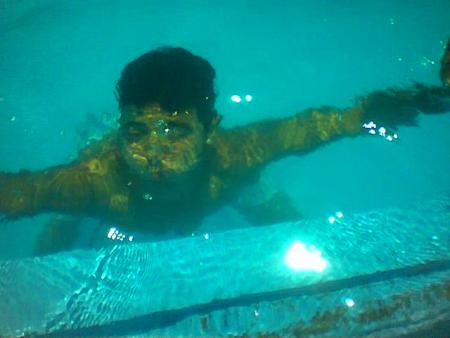 sous l'eau 
