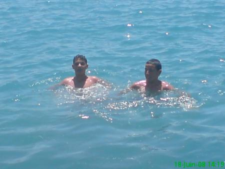 avec jawad a l playa
